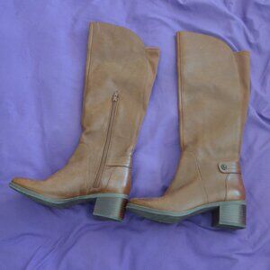 Anne Klein iFlex 7M AKJELA LEATHER UPPER TEXTILE LINING BALANCE MAN MADE Boots
